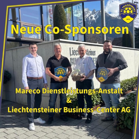 Fotogalerie Neue Co-Sponsoren